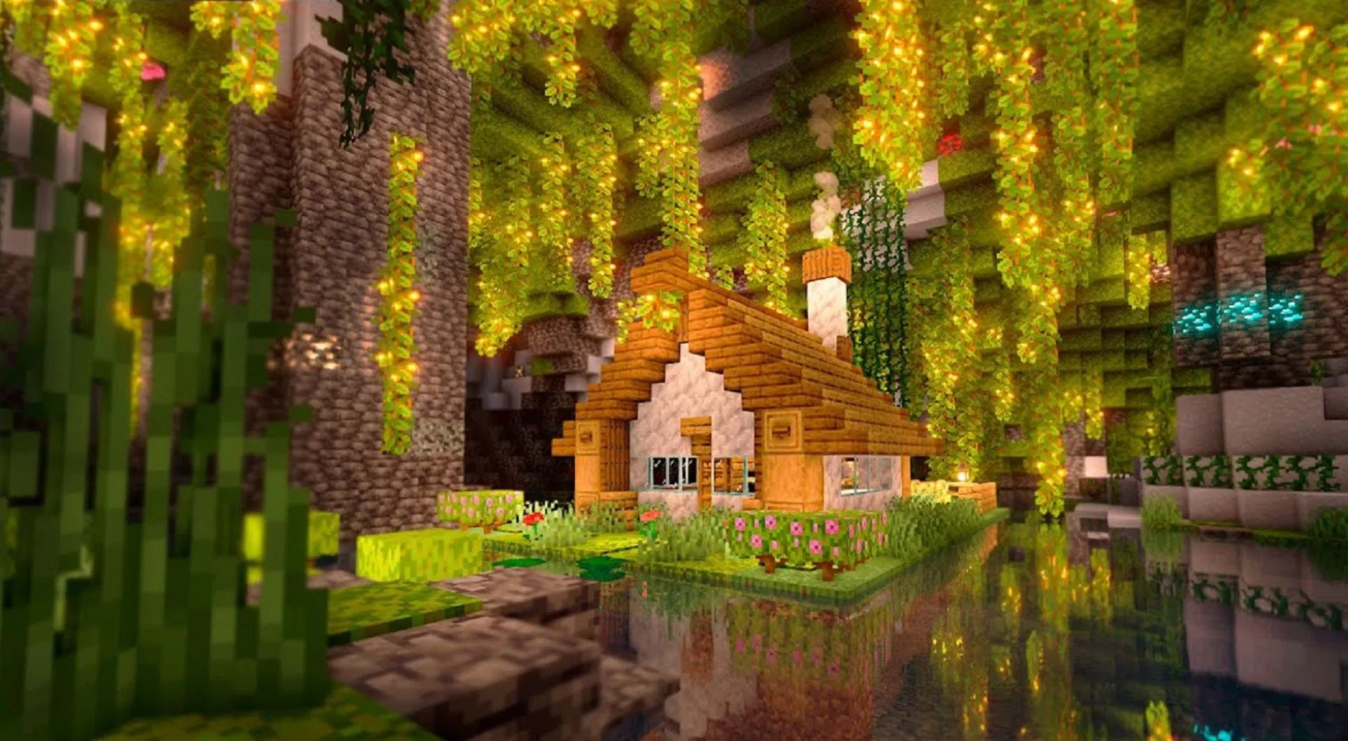 Lush Cave in Minecraft
